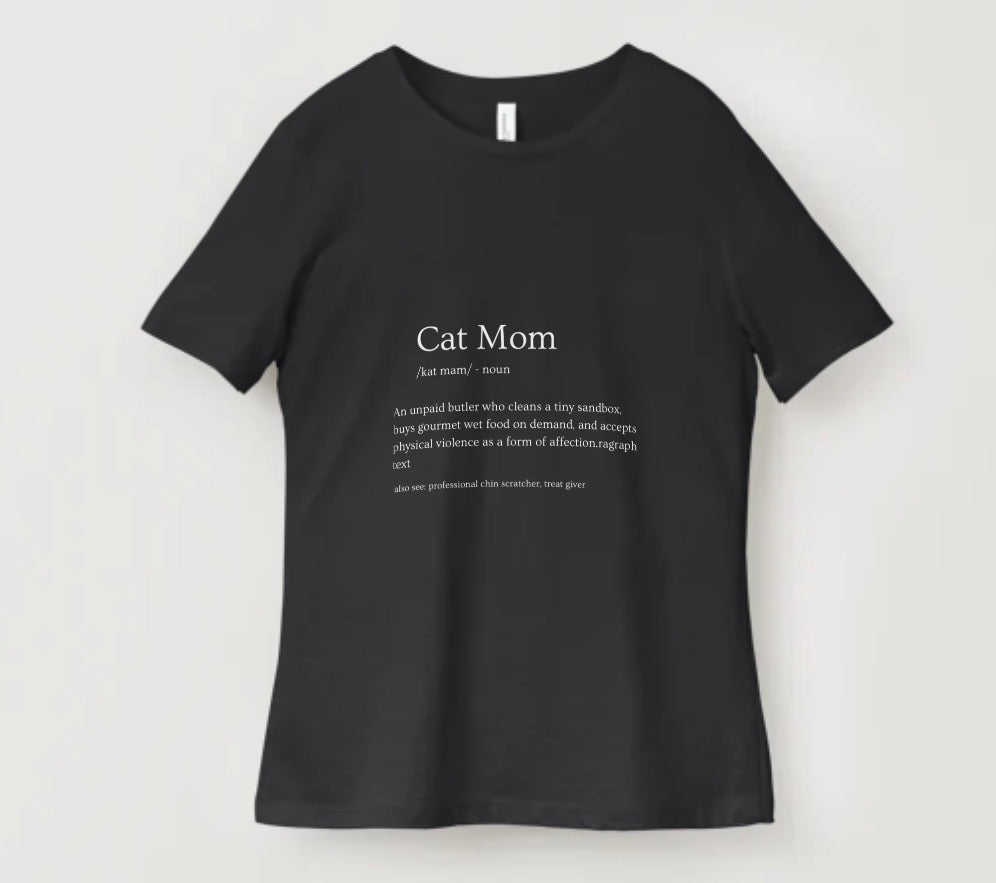 Cat Mom T-Shirt