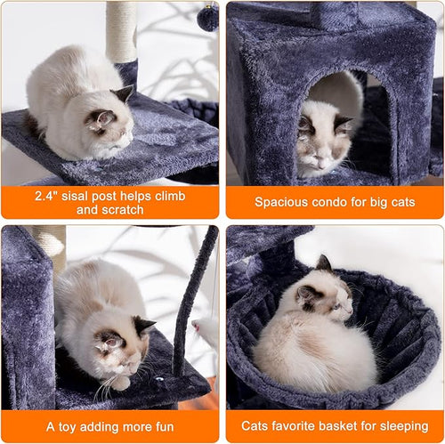 High-Rise Cat Tree Activity Center